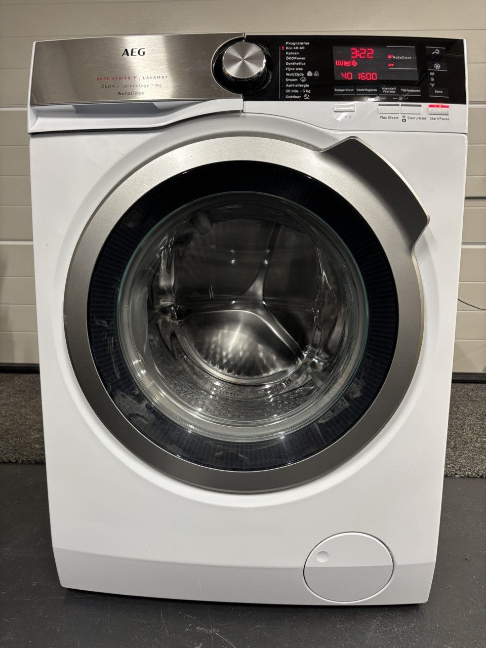 Keurige wasmachine AEG Lavamat 8000, 9kg, 1600 toeren met AutoDose en Wifi