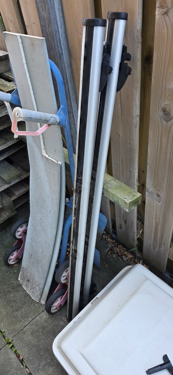 Farad dakdragers gesloten rails