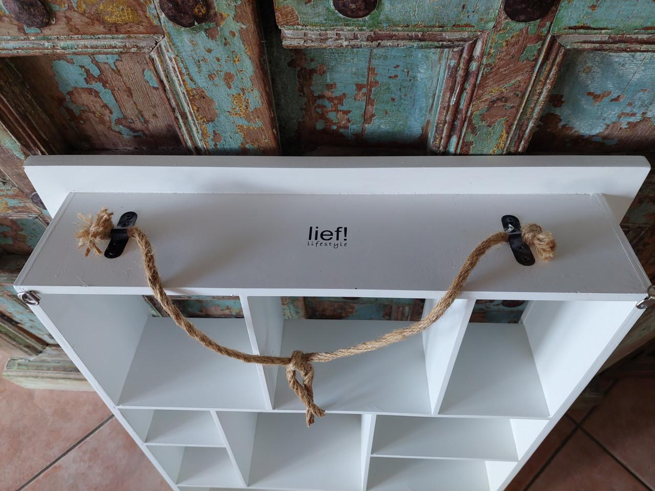 Nieuw Lief Lifestyle wandrek wit
