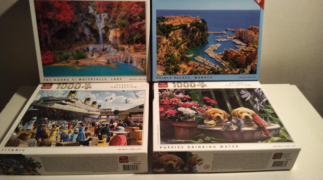 Legpuzzels 1000 stukjes