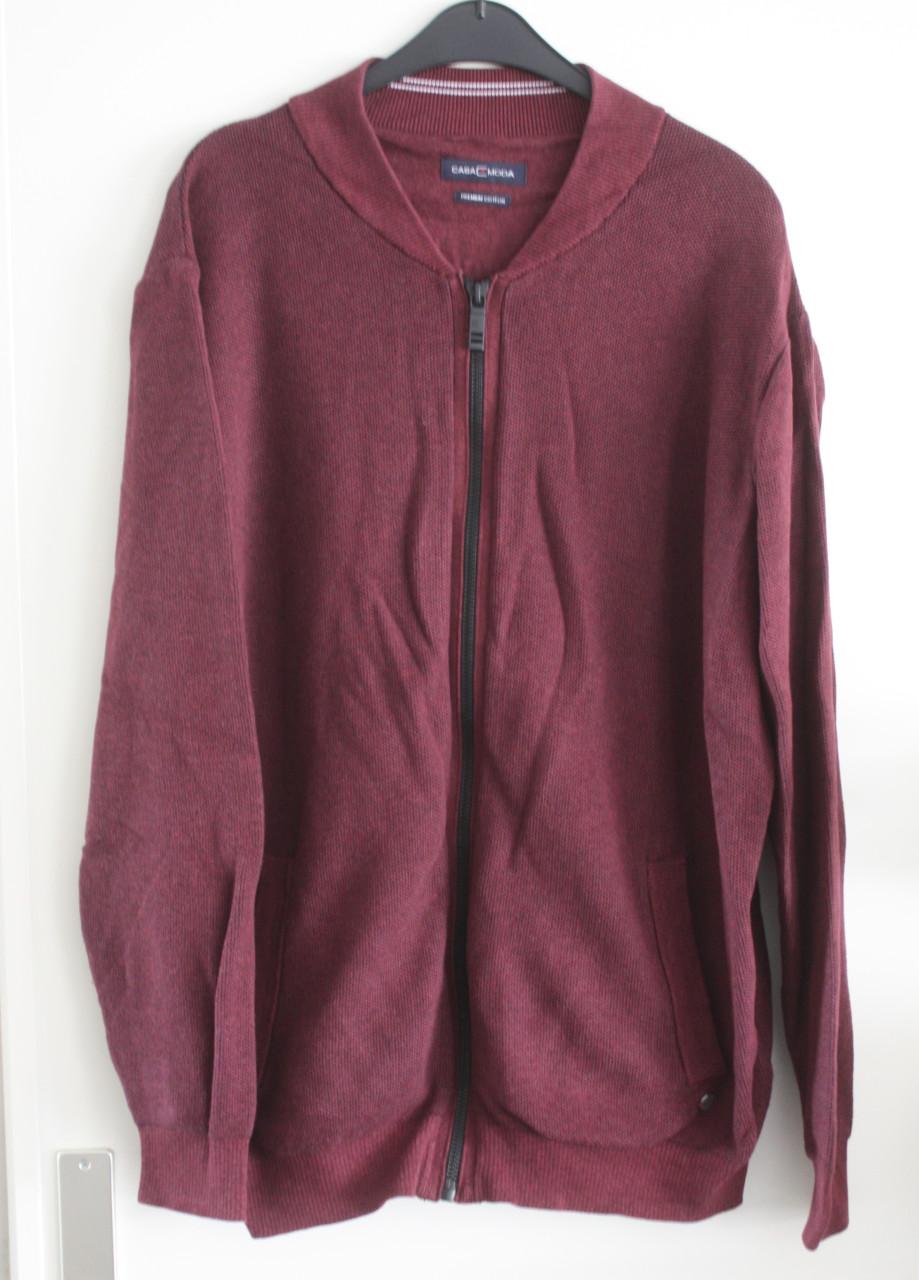 Donkerrode vest maat 3xxl