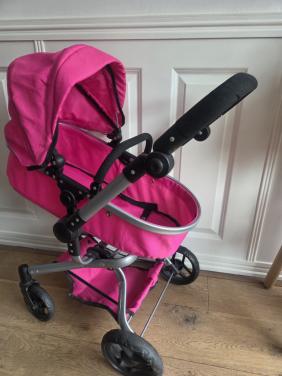 Poppenwagen bandits and angels roze
