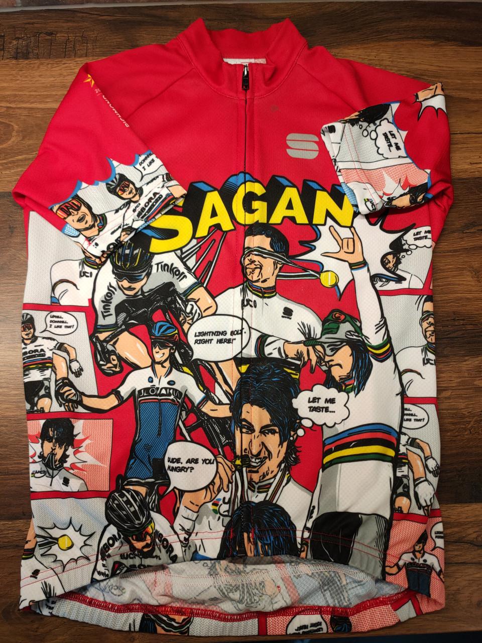 Sagan fiets shirt kids