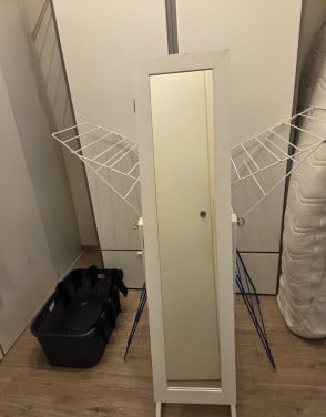 Sieraden kast met spigel