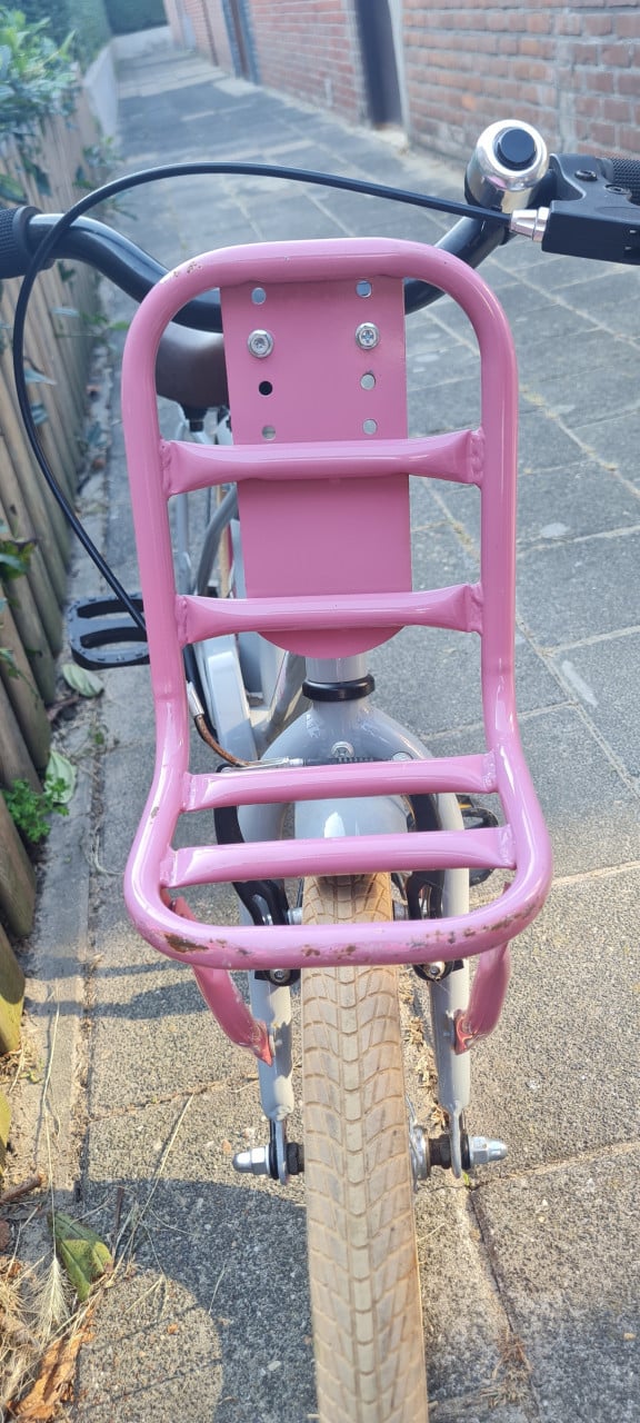Stoere meisjesfiets 16 inch