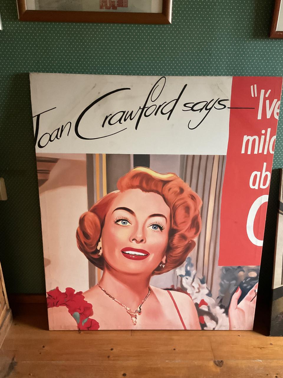 Joan Crawford says reclame 1951