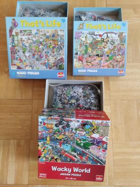 1000 st. - 3 Puzzels