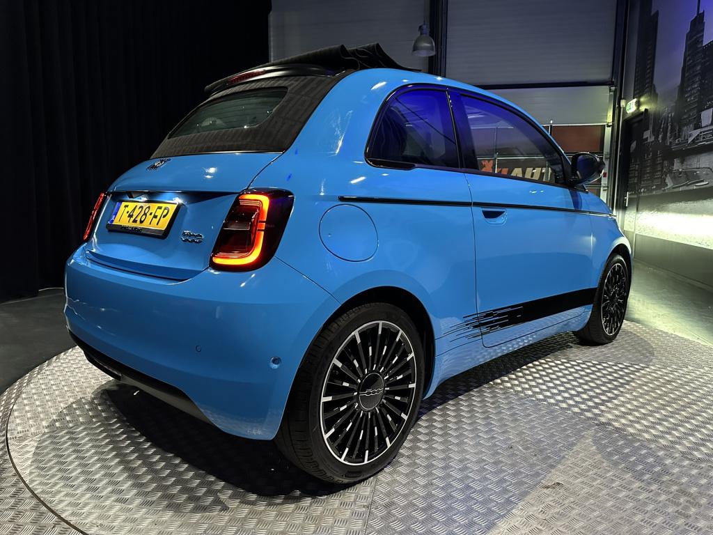 Fiat 500 C la prima 42 kwh *wrap*soh96%*camera*leer*btw*