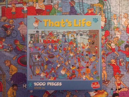 That's Life puzzel sportschool
