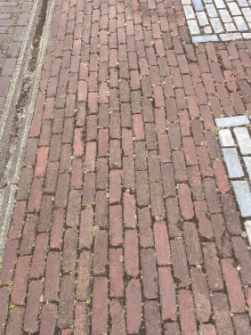 Gebakken bestrating 7 duimers (6,5 x 20cm)