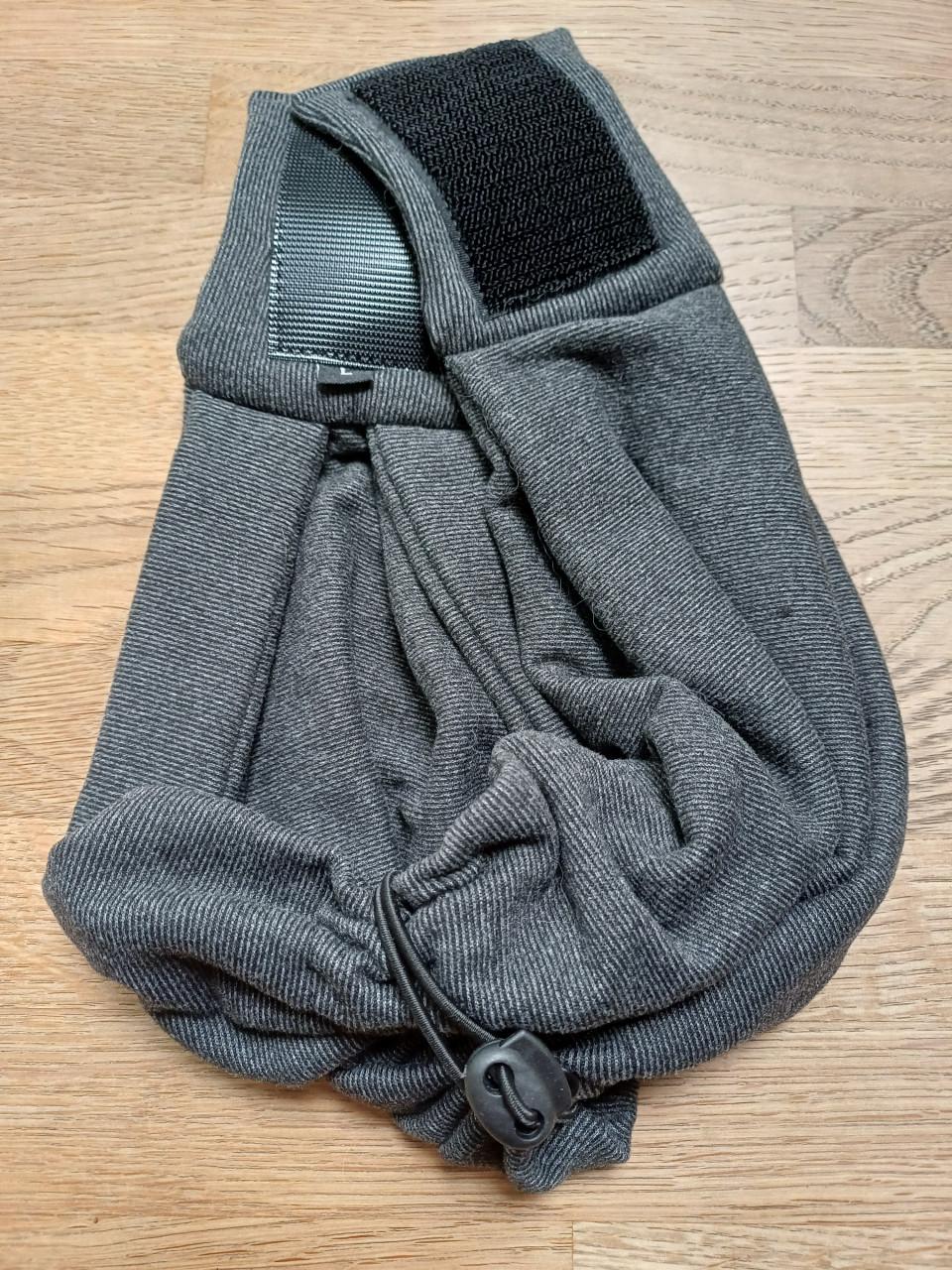 Nieuw: HONDen oorwarmer/band donkergrijs, maat L