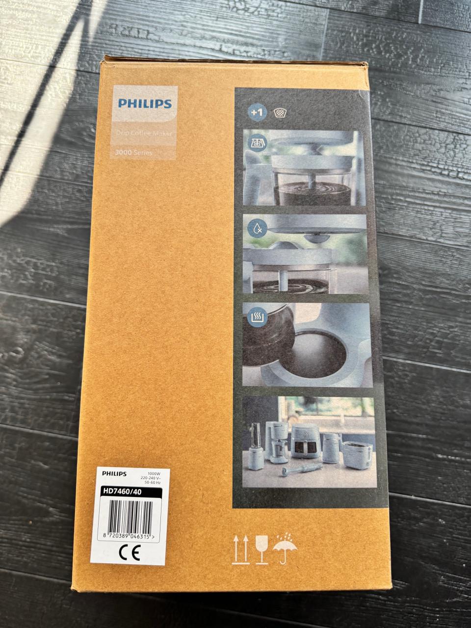 Philips drip coffee maker nieuw