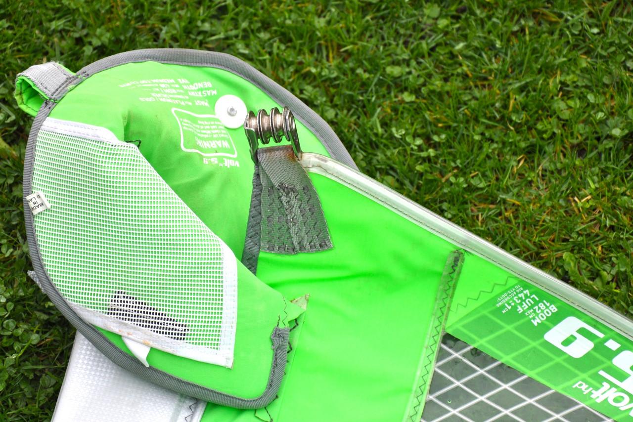 5.9m2 NorthSails VoltHD zeil (+ evt 430 RDM mast, verlenger)