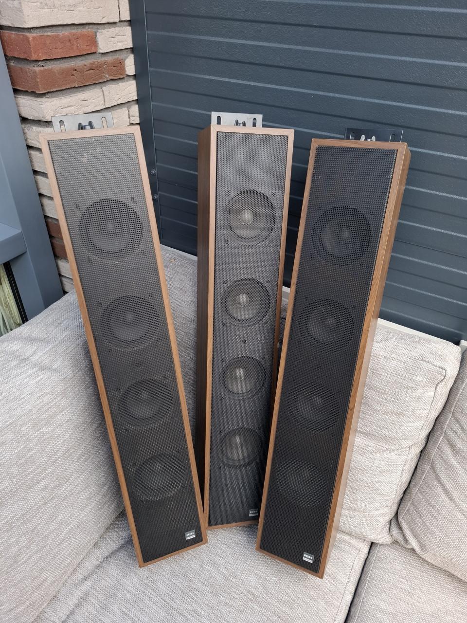 3 x KH Telewatt TS 20 .Speakers.