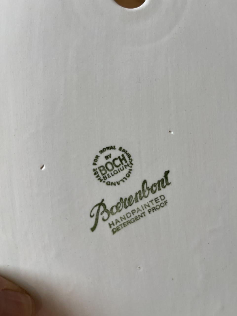 Boerenbont servies