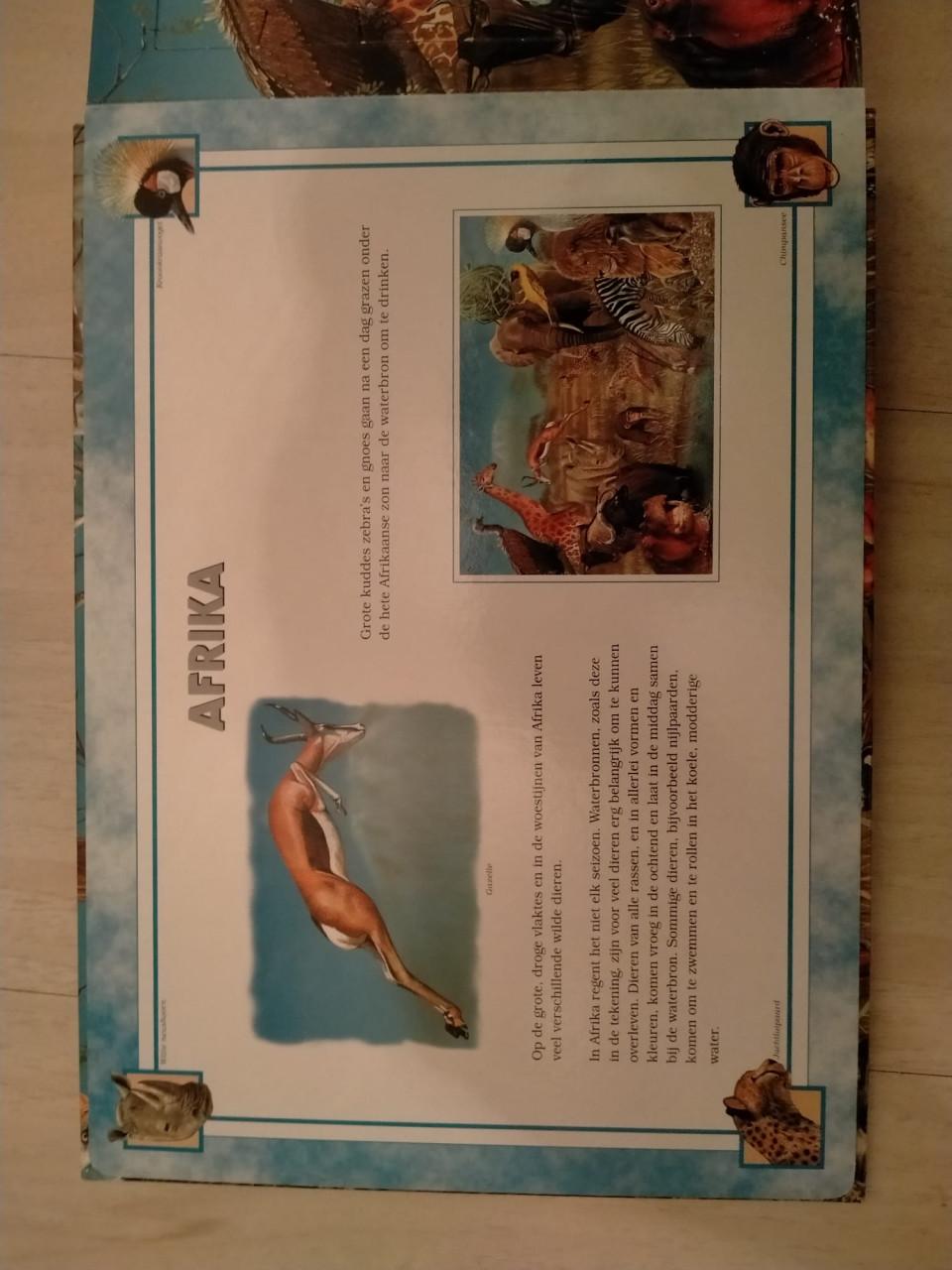 Wereld Van De Dieren Puzzelboek - 6 puzzel