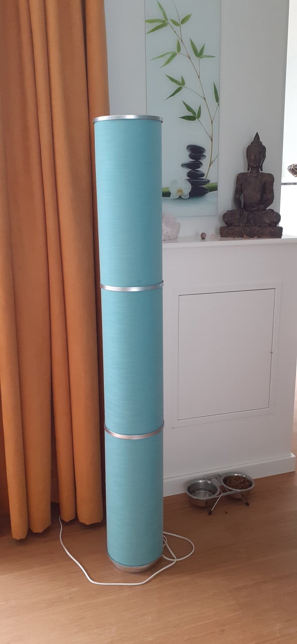 Turquoise staande kamp