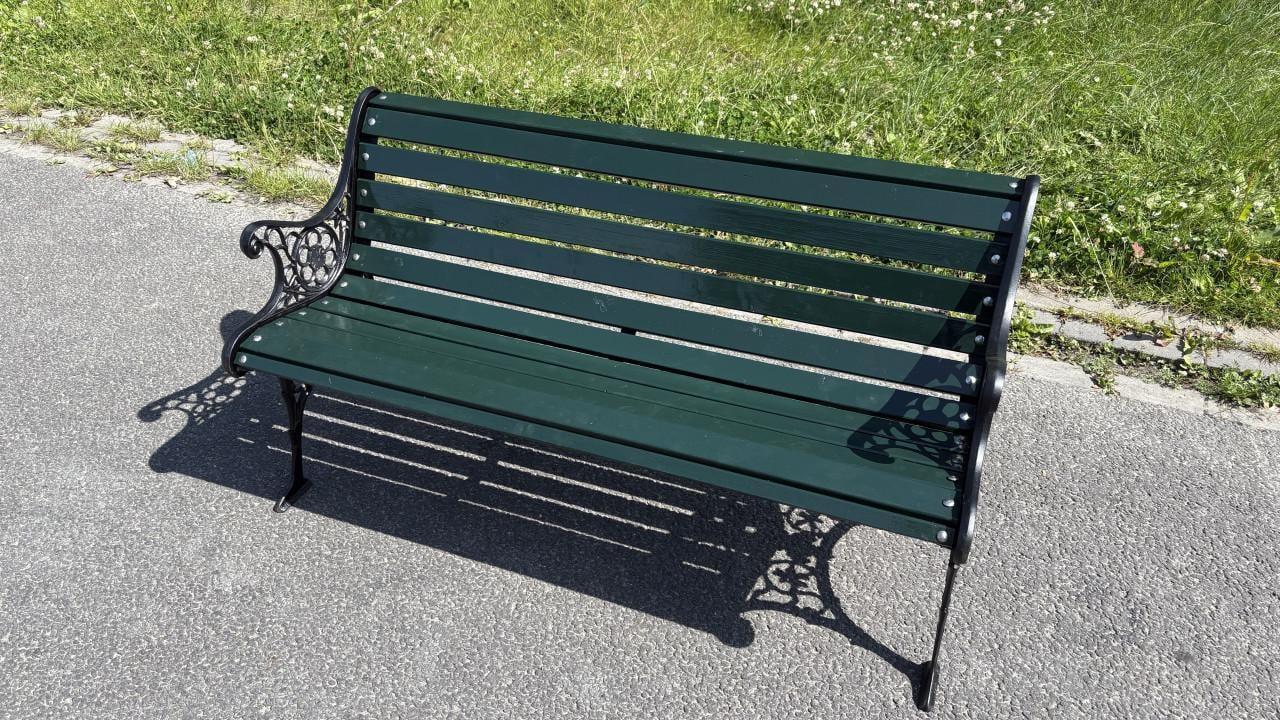 Tuinbank van gietijzer