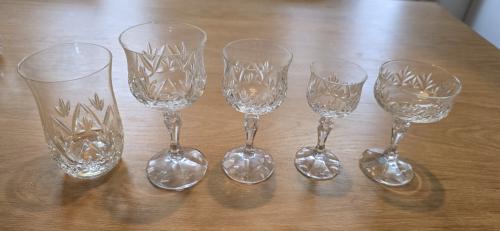 Kristallen glasservies