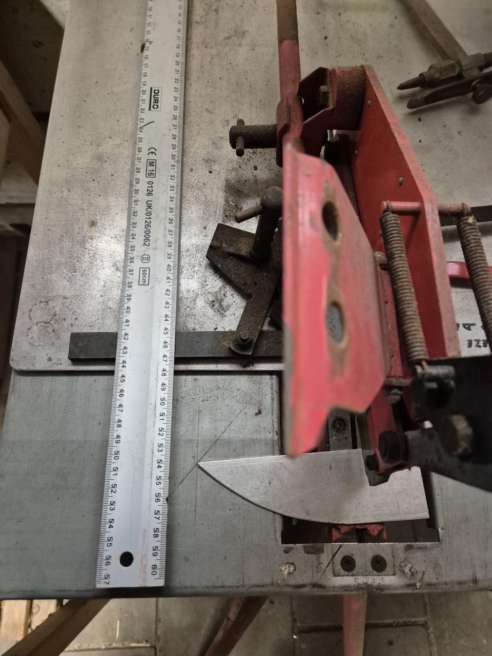 Professionele plaatschaar