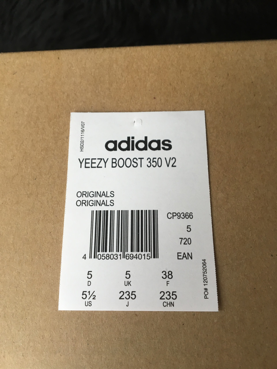 Adidas Yeezy Boost 350 V2 mt 38