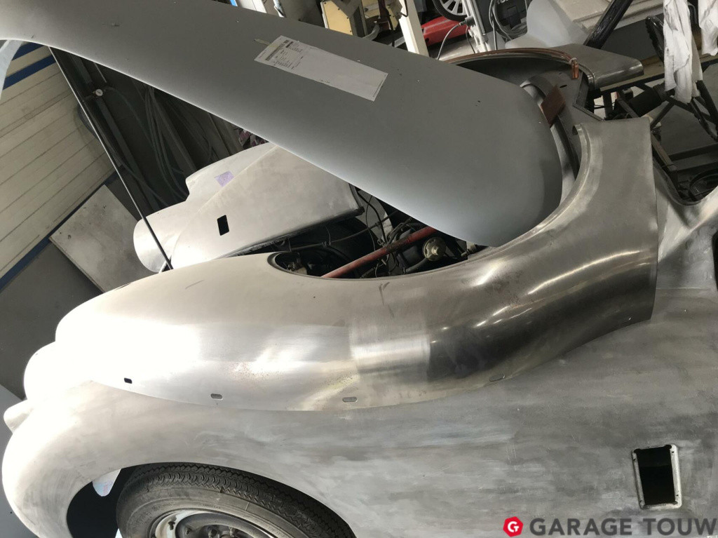 Jaguar Xk 140 dhc restauration project