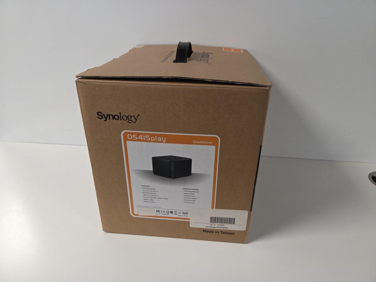 Synology NAS DS415 Play inclusief 3x 2tb WD RED