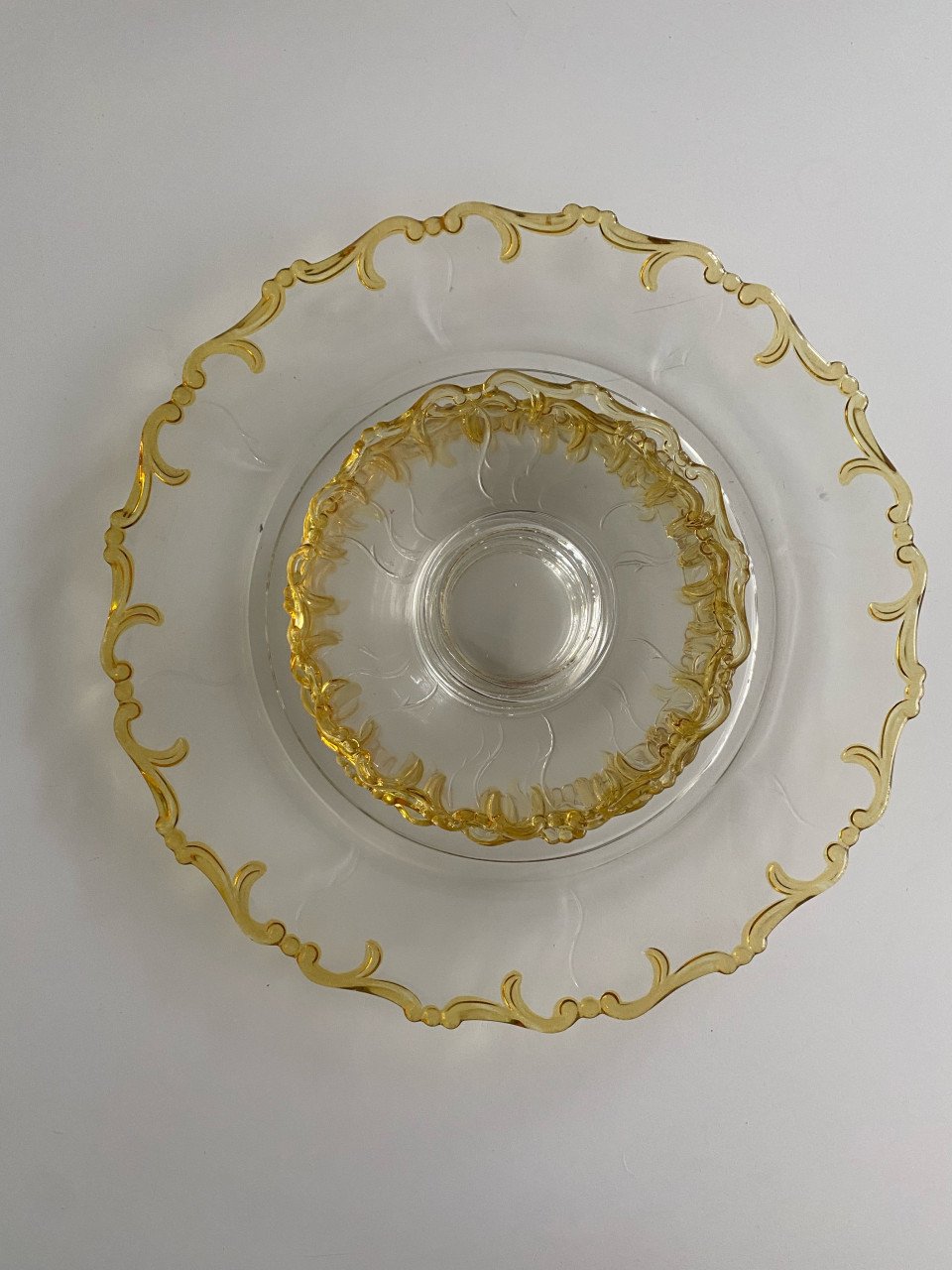 Gebakservies vintage/ retro