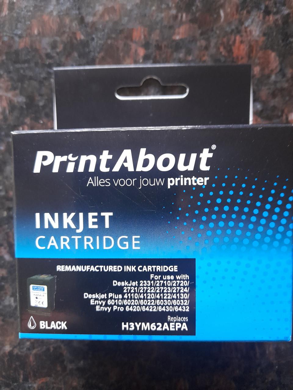 Inkjet cartridge voor HP2710 (zwart)