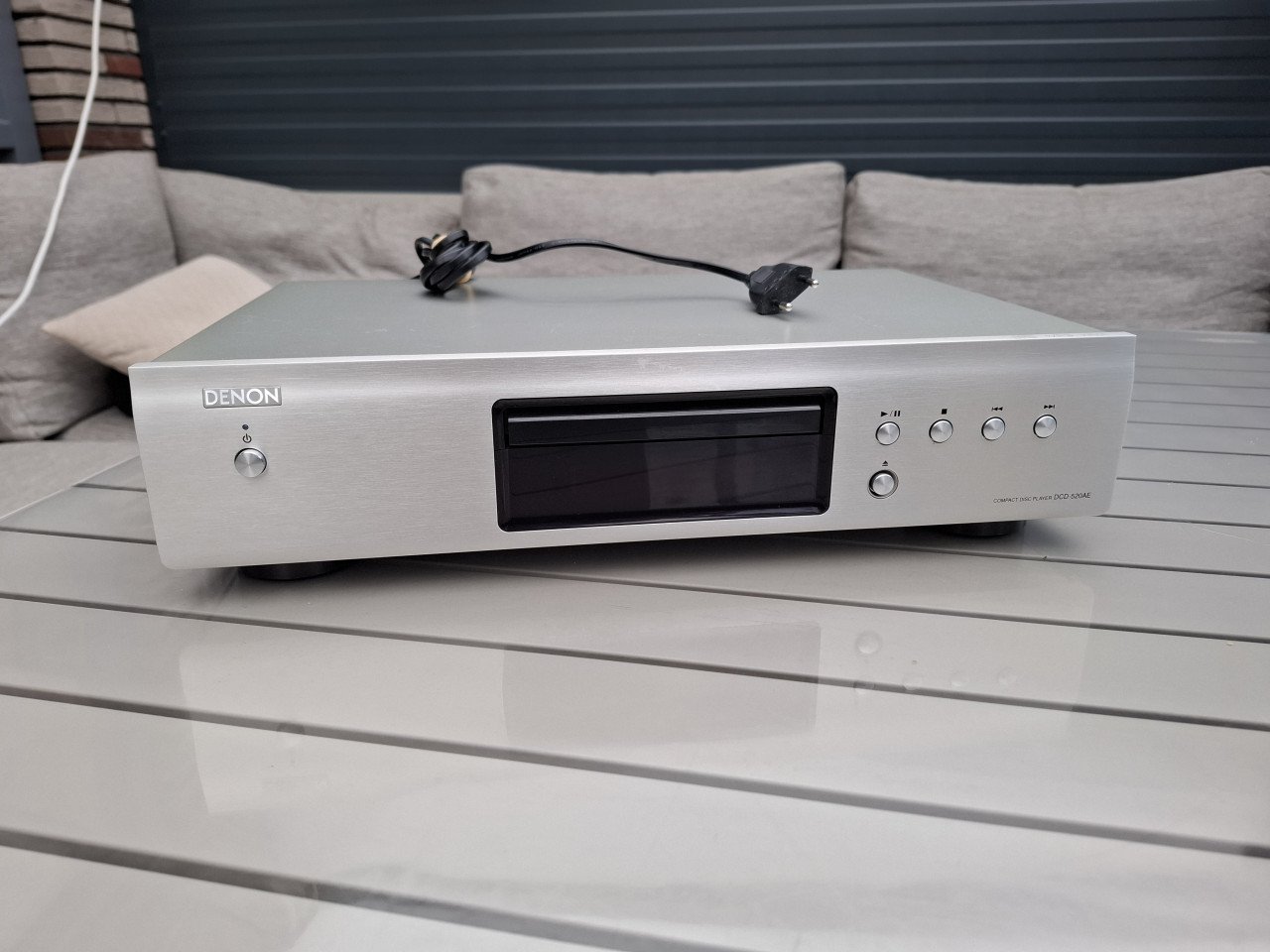 Denon DCD-520AE cd-speler  zilver