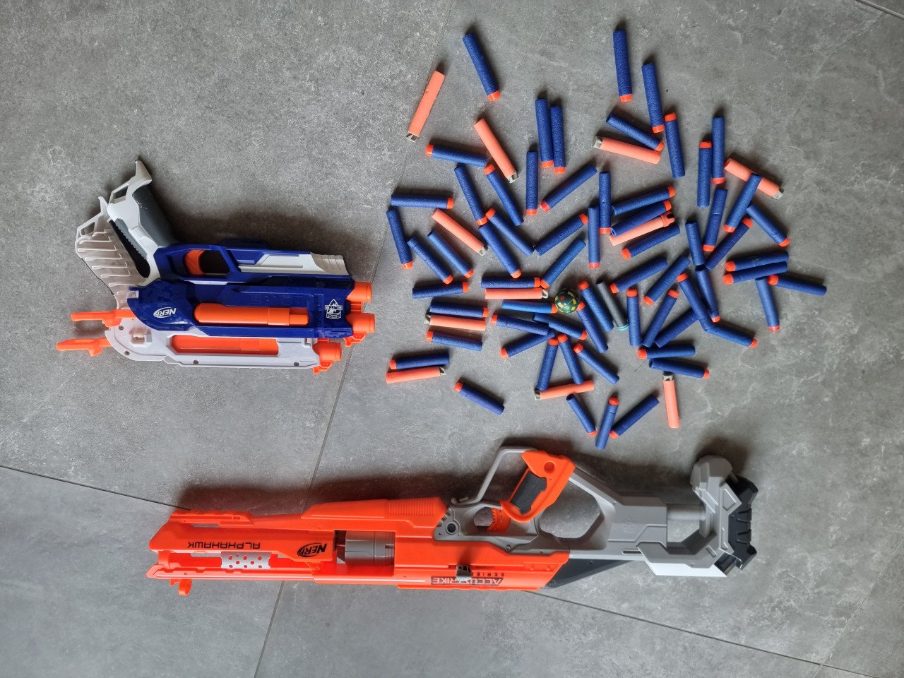 NERF GEWEER EN NERF PISTOOL