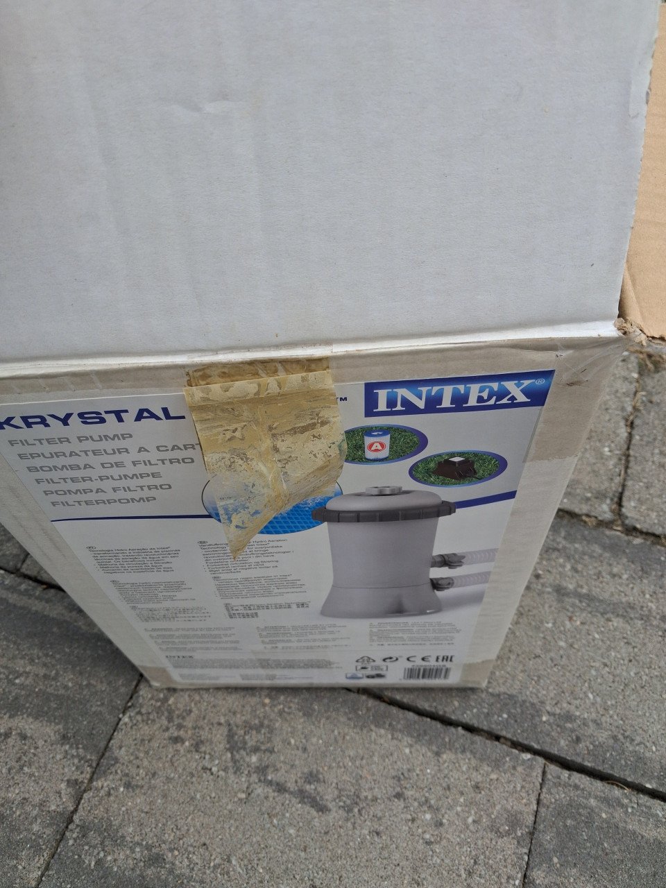 Zwembad, intex