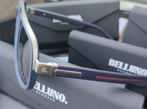 Belluno Eyewear luxe zonnebril – sportief design – Nieuw