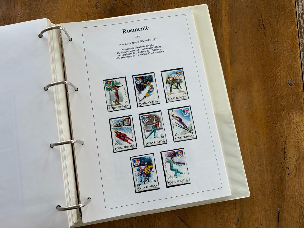 Postzegels Olympische Spelen