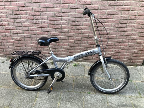 Vouwfietsje.