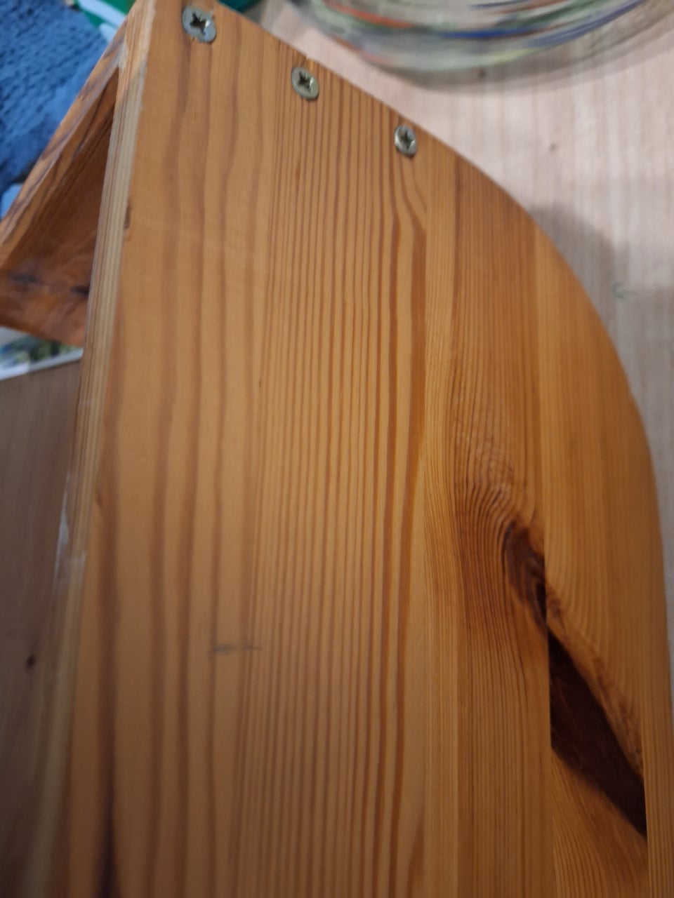 Houten rek