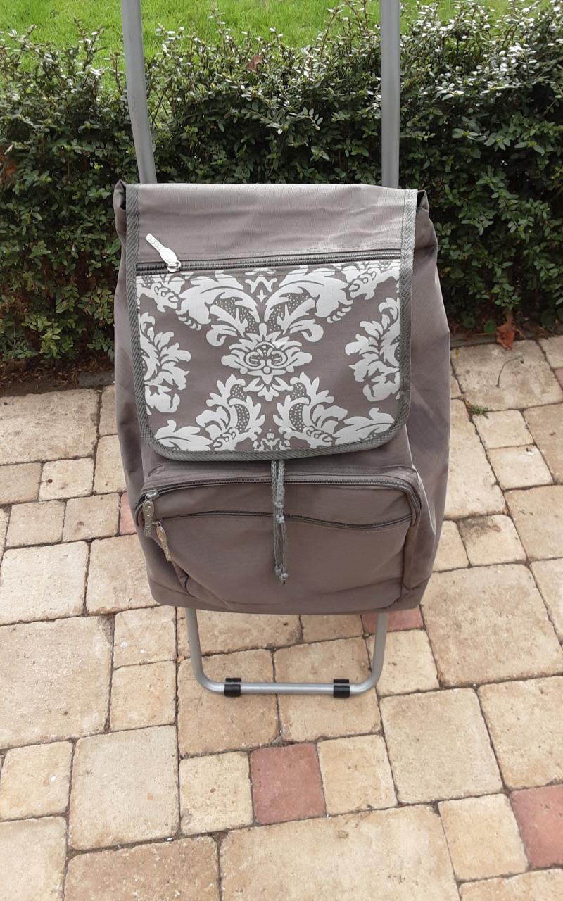 Boodschappen wagentje met afneembare tas