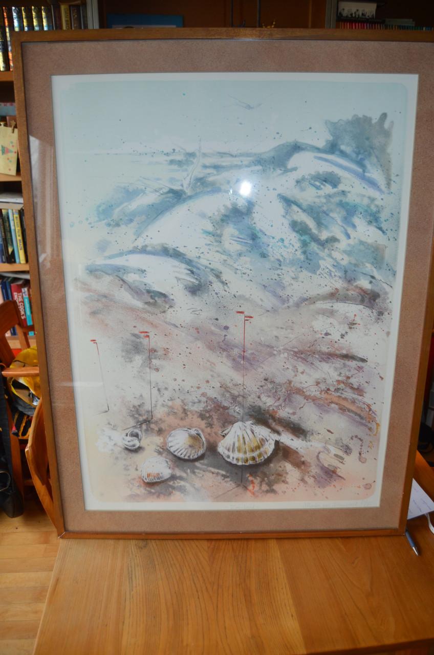 Grote litho Zee-land Marion van Nieuwpoort 21/75