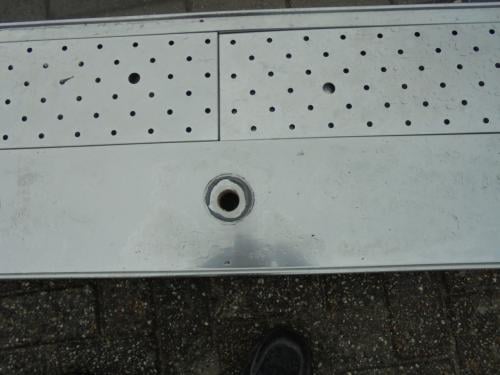 Roestvrij stalen bier tapblad makelijk om bijvoorbeeld buiten te gebruiken