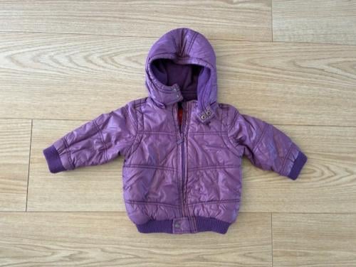 Paars jasje Esprit maat 80