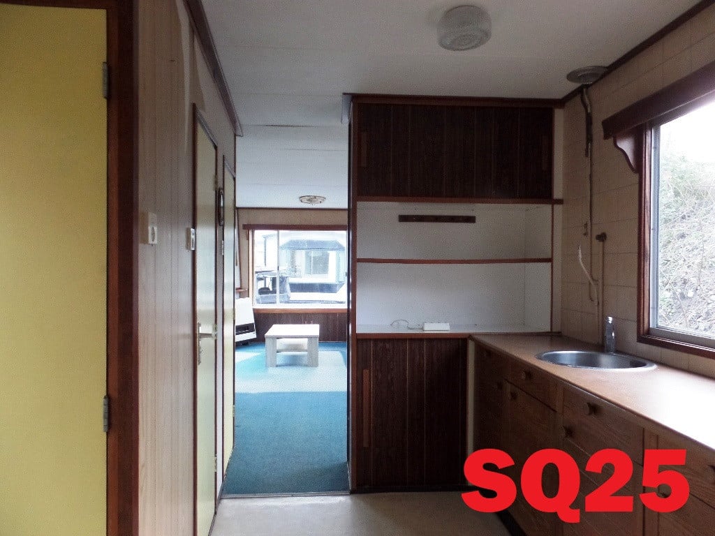 Diverse modellen chalets met retro inrichting te koop