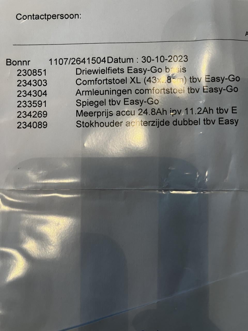Easy Go Driewielfiets