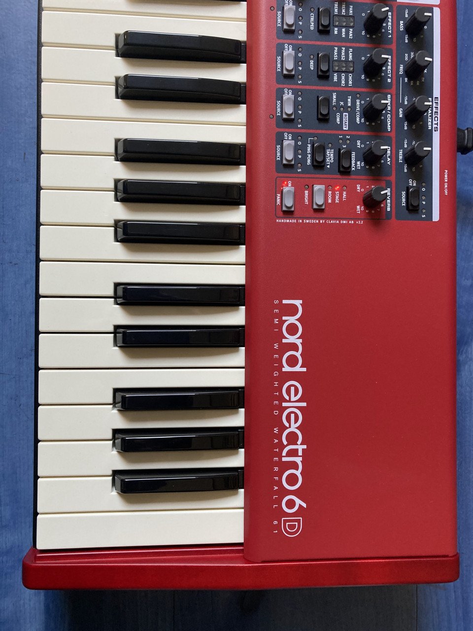 Nord Electro 6D 61 keys, werkelijk als nieuw