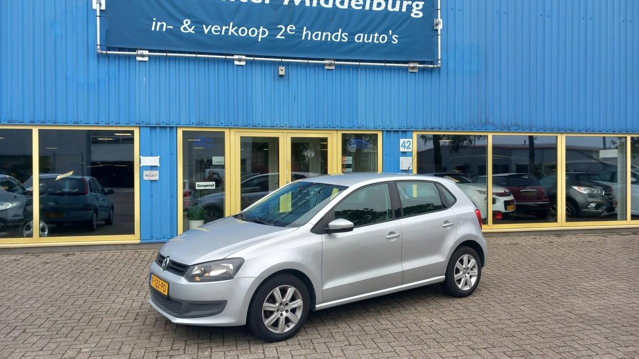 Volkswagen Polo 1.2 Easyline 5drs 2011 airco navigatie lm-velgen 145.000km