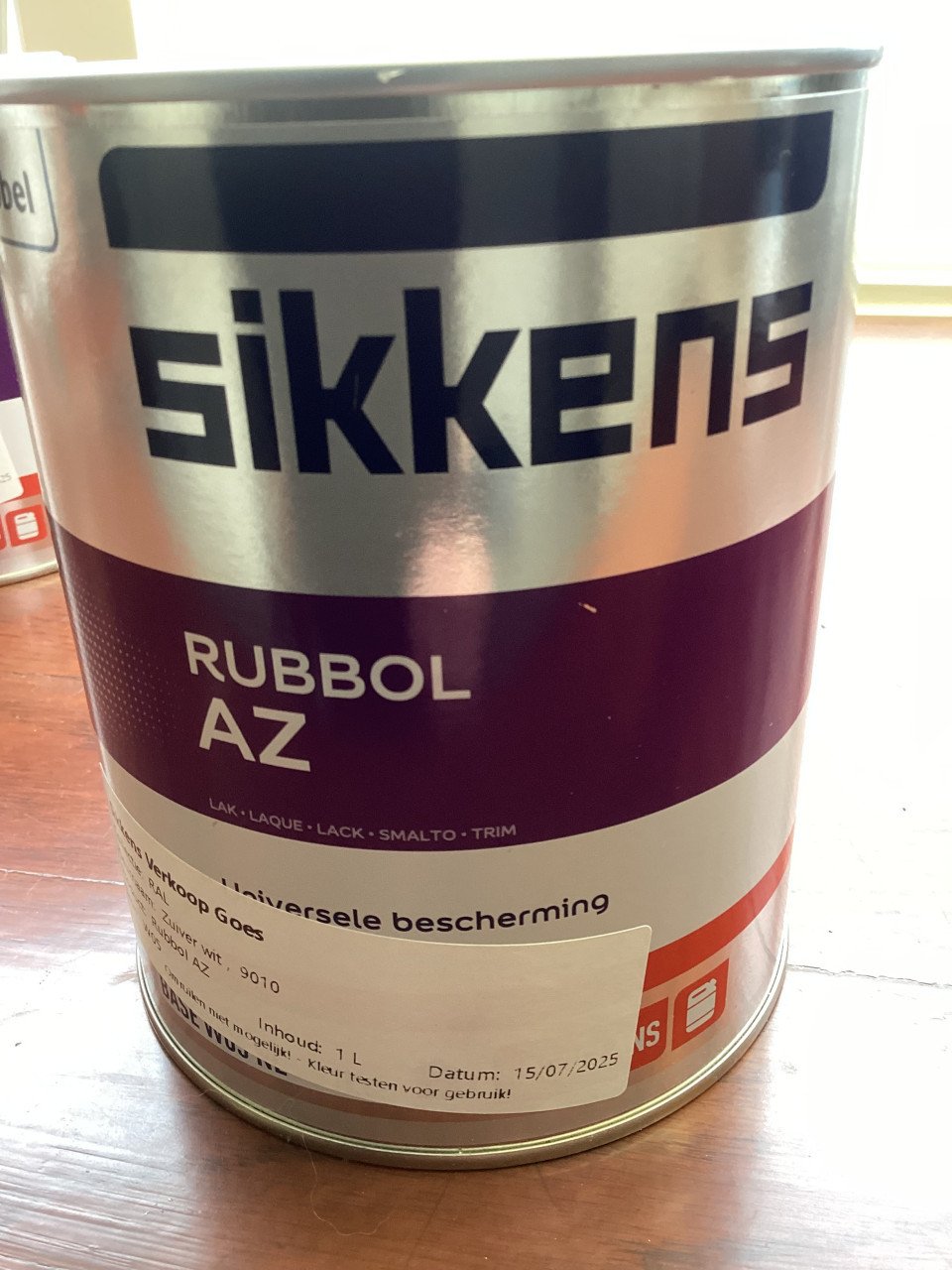 Rubbol AZ, ral 7022 mooi donkergrijs 2x1L samen voor €40