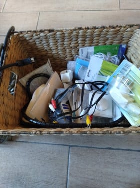 Diverse electra, kabel, dimmers enz