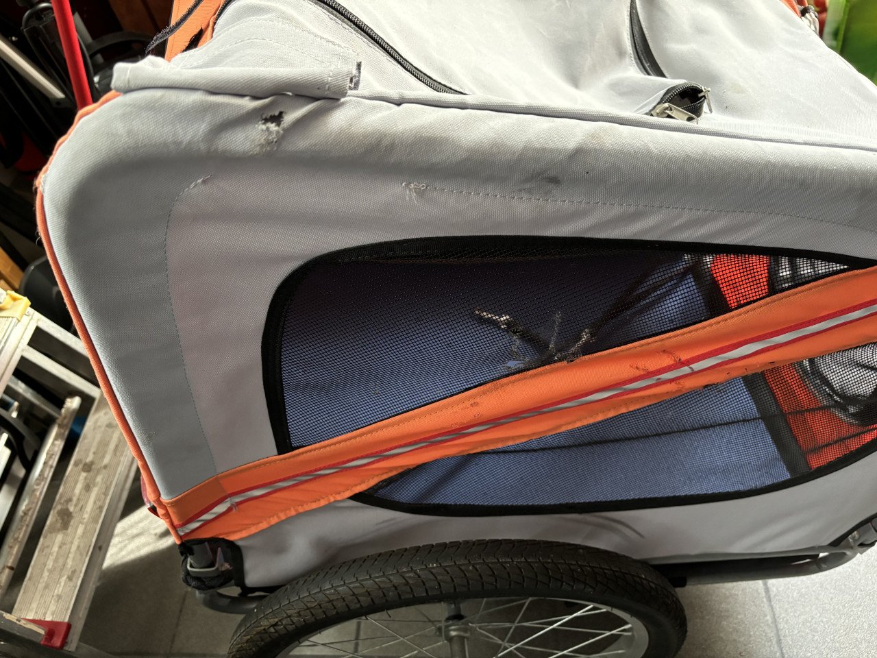 Honden fiets kar