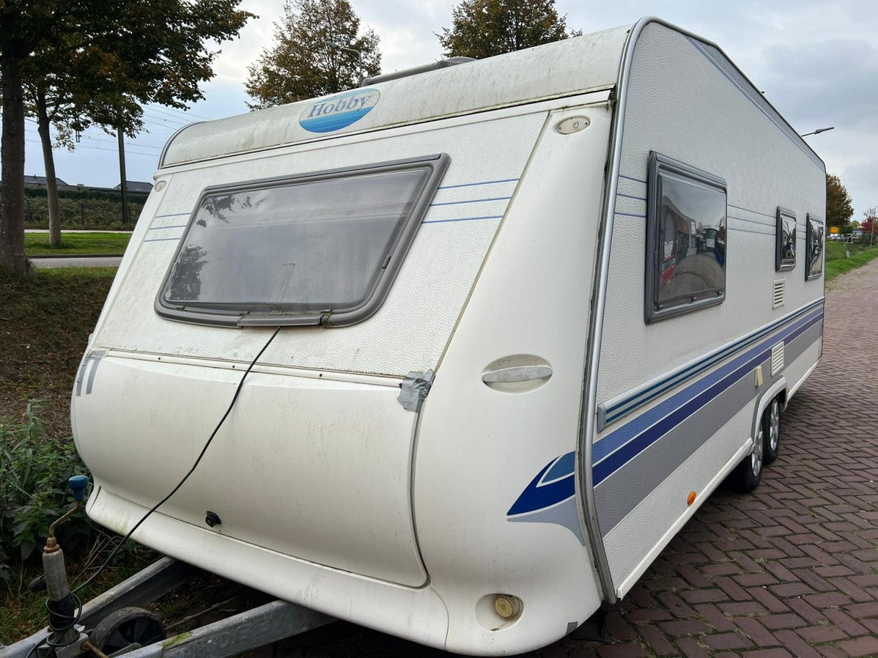 Hobby Tandemasser uit 2003 | NL kenteken | Voortent
