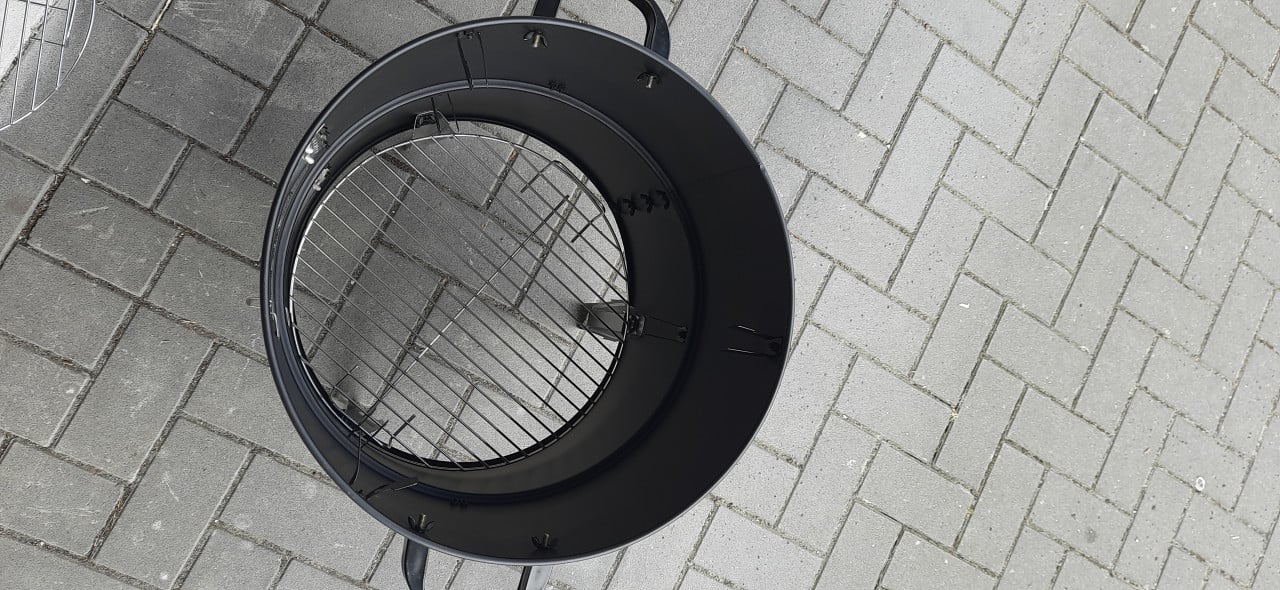 Rookoven 3in1, bbq, thermometer & ventilatiegat, barbecue rookton: ∅ 40 cm.
