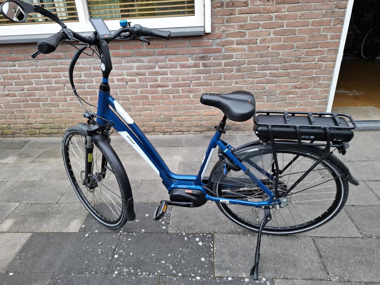 TE KOOP Amslod York MRX-600 Elektrische Fiets (blauw)